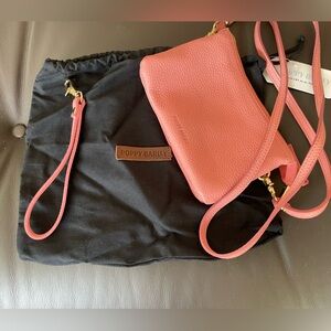 Poppy Barley Pink and Black Crossbody Bag
